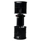 MOTOR VENTILADOR UNIVERSAL 2 HELICES INTERCLIMA IMOBRAS 12V ( C28,5 X E10,5 X H9X10 ) Preto