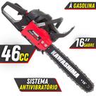 Motossera KCS460S Kawashima Profissional À Gasolina 45,8cc Sabre de 16" Para Trabalho Pesado