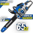 Motosserra À Gasolina Nakashi NCS-650 65,1cc 2T Com Lubrificação Automática da Corrente de 72 Elos Motosserra À Gasolina Nakashi NCS-650 65,1cc 2T Com Lubrificação Automática da Corrente de 72 Elos