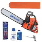 Motosserra Husqvarna 61 Sabre 15" 28 Dent 61,5cc Kit Afiador