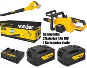 Motosserra IMSV 1833 + Soprador + 2 Baterias 4Ah VONDER Motosserra IMSV 1833 + Soprador + 2 Baterias 4Ah VONDER