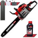 Motosserra KCS500P PLUS Kawashima À Gasolina 2T 49,3cc Com Sabre 18 Polegadas, Carcaça de Magnésio, Sistema Antivibração e de Fácil Manuseio Profissional + ÓLEO TOYAMA FG50 2T EXTRA