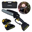 Motosserra Mini Compacta 21V Sem Fio com Kit Completo