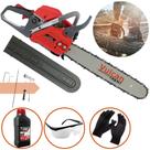 Motosserra Profissional a Gasolina Vulcan VSL550 P 55cc + Oleo Stihl 2T + Oculos + Luvas de Proteção