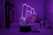 Motosserras LED 3D que mudam de cor com luz noturna Mans Denjis