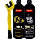 Motux Verniz De Motor Para Moto Razux + Foxy Escova Corrente Motux Verniz De Motor Para Moto Razux + Foxy Escova Corrente