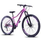 Mountain bike aro 29 feminina rower queen 21v