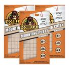 Mounting Putty Gorilla Natural Tan 84 Squares, 3 pacotes Mounting Putty Gorilla Natural Tan 84 Squares, 3 pacotes