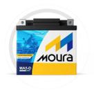 Moura Bateria De Moto 5ah Biz Titan Fan 125/150/160cc
