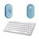 Mouse Azul / Teclado Bluetooth Galaxy Tab S7 Fe T735 12,4