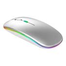 Mouse Bluetooth Recarregável Para tablet 9 Ger 10,2" - Prata