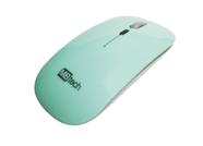 Mouse Bluetooth Recarregável Sem Fio 1600DPI Multissuperfície Cores Vibrantes