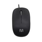 Mouse C/ Fio 1200 Dpi Usb Cabo 120cm 3 Botões - Mo255- Multi Mouse C/ Fio 1200 Dpi Usb Cabo 120cm 3 Botões - Mo255- Multi