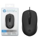 Mouse Com Fio HP Wired 150 240JAA Preto Original Sensor Óptico Ergonômico Ambidestro Rápido e Leve Mouse Com Fio HP Wired 150 240JAA Preto Original Sensor Óptico Ergonômico Ambidestro Rápido e Leve