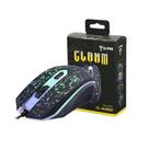 Mouse com fio linha jungle mj806 3600dpi
