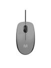 Mouse Com Fio Mf400 Clique Silencioso Conexão Usb 1200dpi Cabo De 180cm 3 Botões - Cinza - Mo387 Mouse Com Fio Mf400 Clique Silencioso Conexão Usb 1200dpi Cabo De 180cm 3 Botões - Cinza - Mo387