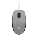 Mouse Com Fio Mf400 Clique Silencioso Conexão Usb 1200dpi