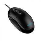 Mouse com Fio, Movitec, Preto - OMFC-01