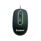 Mouse Com Fio Optico Usb 1800dpi Mo1312 Preto Sumay Mouse Com Fio Optico Usb 1800dpi Mo1312 Preto Sumay