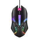 Mouse Com Fio RGB 7 Cores Led 1200 DPI USB Cabo de 1,50 Metros MS-62