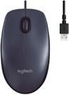 Mouse com Fio Usb Logitech M90 com Design Ambidestro E Facilidade Plug And Play - 910-007599