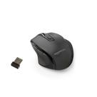 Mouse de computador Amazon Basics Wireless Ergonômico Preto