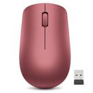 Mouse de computador sem fio Lenovo 530 tamanho completo vermelho cereja