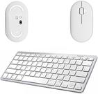 Mouse e Teclado bluetooth para iPad Air 5 10,9" 2022 Branco