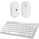 Mouse e Teclado Bluetooth para Mac Mini M1 Branco