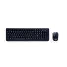 Mouse e Teclado Maxprint Exagon Sem Fio, USB 2.4G, Preto