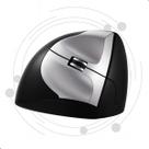 Mouse Ergonômico Com Fio Vertical Conforto 3 Botões 1600 Dpi Cor Preto