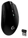 Mouse Gamer 12.000dpi Logitech Sem Fio Luxx Black