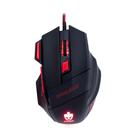 Mouse Gamer 6 Botões 2400dpi LED Com Fio para Jogos