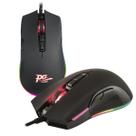 Mouse Gamer 7 Botões Rgb + Macro + 5000dpi Phico c/ Software Bivolt