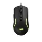 Mouse Gamer AOC GM 170 RGB, 7 Botoes, USB, 8000 DPI - GM170B