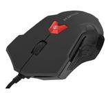 Mouse Gamer C/ Fio Usb Preto 6 Botões 3600 Dpi - Bright 462
