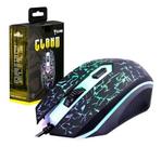 Mouse Gamer Com Fio Clanm CL-MJ806 LED Óptico USB 3600 DPI Preto Mouse Gamer Com Fio Clanm CL-MJ806 LED Óptico USB 3600 DPI Preto