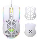 Mouse Gamer Com Fio Fortrek Striker Branco Mouse Gamer Com Fio Fortrek Striker Branco