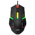 Mouse Gamer Com Fio Oex Rainbow Usb Led Ms303