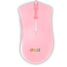 Mouse gamer dazz mizard 1200dpi usb 2.0 rosa cabo 1.8 metros