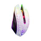Mouse Gamer Ergonômico Sem Fio RGB 2.4G Bluetooth 1600DPI Com 6 Botões Silenciosos Para MacBook,