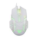 Mouse Gamer Evus ThunderMaster 24000 DPI RGB USB Branco