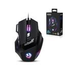 Mouse Gamer Exbom Com Fio USB 3200DPI 7 Botoes RGB Led Preto MS-G260 Mouse Gamer Exbom Com Fio USB 3200DPI 7 Botoes RGB Led Preto MS-G260