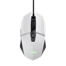 Mouse gamer felox com iluminacao em led gxt 109w branco trust 25066