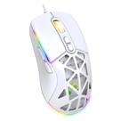Mouse Gamer Fortrek Striker RGB 12800DPI 1000Hz Com Fio Branco - 85979 Mouse Gamer Fortrek Striker RGB 12800DPI 1000Hz Com Fio Branco - 85979