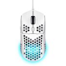 Mouse Gamer GXTrust 928W Helox Ultraleve, RGB, 6 Botões, 6400 DPI, USB, Branco - 25389