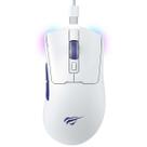 Mouse Gamer Havit Ms966s 3 Tipos Conexões Rgb Recarregável Branco Mouse Gamer Havit Ms966s 3 Tipos Conexões Rgb Recarregável Branco