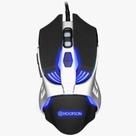 Mouse Gamer Hoopson 3600 Dpi Com Led Rgb Cinza Msg-200-cz