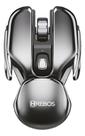 Mouse Gamer Hrebos Cyber Pro Usb Optico Ergonomico Jogos Prateado