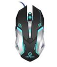 Mouse Gamer Kapbom KA-616 USB com LED 2400 DPI Alta Performance e Estilo para Seus Jogos